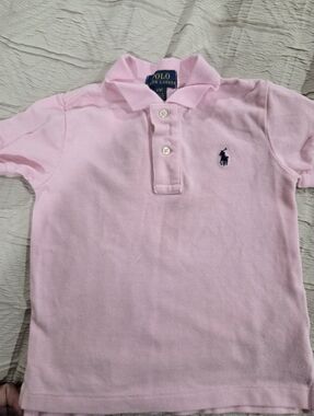 Polo by Ralph Lauren 3T Light Pink Kids Polo